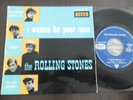 THE ROLLING STONES RARE FRENCH EP I WANNA BE YOUR MAN  457 . 026 M ORIGINAL FRAN