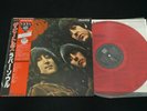 THE BEATLES - RUBBER SOUL - RED WAX - JAPAN VINYL LP OBI EAS-70135 EX-/EX