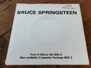 Bruce Springsteen 45 SUPER RARE 'SAMPLE Not for sale' Born to Run / Fire