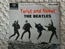 THE BEATLES Twist and Shout 45 EP RECORD ORIGINAL UK MONO PARLOPHONE W/ Sleeve