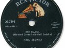Super Rare 1959 NEIL SEDAKA Rock’n Roll 78 RPM Record. Oh  Carol