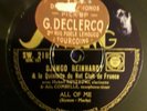78 T RPM  DJANGO REINHARDT 