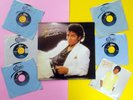 MICHAEL JACKSON Thriller 1982 LP VG+ plus 6x 7