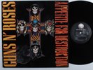 GUNS N' ROSES Appetite For Destruction GEFFEN LP *