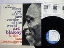 ART BLAKEY MEET YOU AT JAZZ CORNER OF THE WORLD VOL1 BLUE NOTE BN 4054 Japan LP