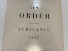 New Order Substance 1987 Vinyl LP Used. Good Condition