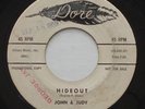 Garage Surf Rockabilly Teen JOHN & JUDY Hideout / Lovebug DORE WL Promo 45 MP3