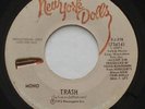 Punk Glam NEW YORK DOLLS Trash VG MERCURY Mono/Stereo Promo 45 Ramones HEAR