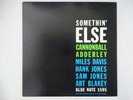 Cannonball Adderley Somethin' Else Blue Note BLP 1595 Japan  VINYL LP