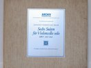 J. S. Bach: Pierre Fournier ?– Six Suites for Cello (BWV 1007-1012) Archiv 19835