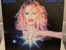 Kylie Minogue Disco Blue Vinyl New Hand Signed Cover Rare Say Something Magic