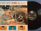 Elvis Presley A date with  LP RCA RD 27128 UK FIRST PRESS (5/59) VG+/M-