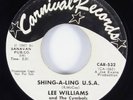 Lee Williams & The Cymbals 