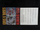 Guns N' Roses - Appetite For Destruction UK Withdrawn LP Sleeve+inner NO DISC