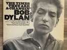 Bob Dylan - The Times They Are A Changin’ - Folk Rock Record LP - Plus Insert
