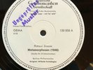 DGG 139958 UNRELEASED FURTWANGLER WHITE TEST PRESS- Strauss Metamorphosen