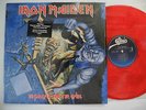 IRON MAIDEN No Prayer For The Dying LP 1990 BLOOD RED VINYL EX shrink