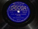 CARTER FAMILY 5264 Answer to Weeping Willow Another Broken Heart COUNTRY 78 V++