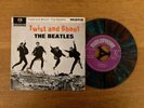 V V RARE coloured vinyl single record BEATLES TWIST & SHOUT pressed in Greece