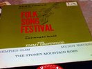 Alan Lomax FOLK SONG FESTIVAL Memphis Slim UNITED ARTISTS Muddy Waters BLUES Jam