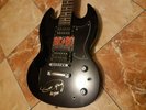 AC/DC autograph ANGUS YOUNG on guitar SG signed live concert collectors rare 