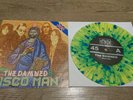 THE DAMNED - DISCO MAN - YELLOW/BLUE SPLATTER 7