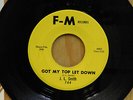 J L Smith RnB soul 45 Got My Top Down bw If Its Too Late on FM