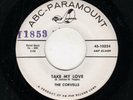 KILLER PHILLY DOOWOP-CORVELLS-TAKE MY LOVE/DAISY-ABC-PARAMOUNT 10324