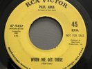 paul anka when we get there RCA demo  Original