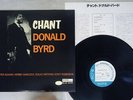 DONALD BYRD CHANT BLUE NOTE/KING GXK-8183 Japan UNISSUED VINYL LP