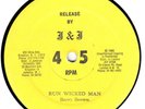70s 80s Reggae BARRY BROWN run wicked man 1980 US 12