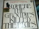 LUCIFER'S FRIEND, WHERE THE GROUPIES KILLED THE BLUES VERTIGO SWIRL LP, POSTER