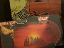 URIAH HEEP 5 LPs SWEET FREEDOM EQUATOR FALLEN ANGEL HEAD FIRST RETURN TO FANTASY