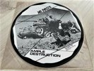 JAG PANZER - AMPLE DESTRUCTION ORG PICTURE DISC IRON WORKS 1984 USA   METALLICA