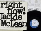 JACKIE MCLEAN RIGHT NOW BLUE NOTE/TOSHIBA EMI BN 4215 Japan STEREO VINYL LP