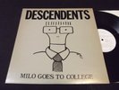 DESCENDENTS - MILO GOES TO COLLEGE LP RARE 81 1ST PRESS W/ INSERT L.A. PUNK, KBD