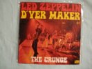 RARE Led Zeppelin FRANCE D'yer maker Crunge 45 rpm French Rock Stone Beatles