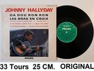 JOHNNY HALLYDAY DA DOU RON RON N° 5 33 T 25 CM VINYLE ORIGINAL FRANCE B 76.576 B