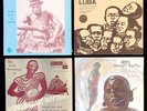 4 African Drum & Ritual Vinyl Records (VG+) - Congo Ghana Kenya Music Song Chant