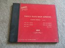 ENESCO plays BACH Sonatas CONTINENTAL REMINGTON CLP 104-6 VELVET Front Box VERY