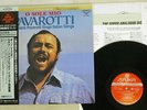 PAVAROTTI ITALIAN SONGS O SOLE MIO LONDON KIJC-9230 Japan OBI AUDIOPHILE LP