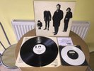 THE STRANGLERS-BLACK AND WHITE LP 1978 1ST PRESS + FREE WHITE 7