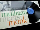 Gerry Mulligan Meets Thelonious Monk **Original US Riverside RLP 12-247 Mono**