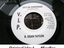R. DEAN TAYLOR promo 'Let's Go Somewhere' NM UNPLAYED ORIGINAL Northern Soul 45