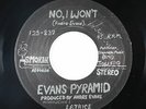Modern Soul Disco 45 - Evans Pyramid - No, I Won't - Smokah - VG++ mp3