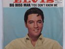 Rock 45 ELVIS PRESLEY Big Boss Man RCA VICTOR VG+ promo picture sleeve