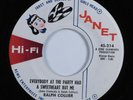 Rockabilly Country 45 RALPH COLLIER Everybody At The Party Had A... JANET HEAR