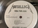 1983 Silver Label 1st Press Metallica Album Kill em All Vinyl LP MRI 069 A VG+
