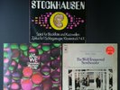LP Vinyl Luis de Pablo WE; Karlheinz Stockhausen Blockflöte; Walter Carlos