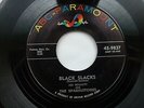 JOE BENNETT SPARKLETONES 45 'BLACK SLACKS' USA ABC KILLER 1957 ROCKABILLY VG